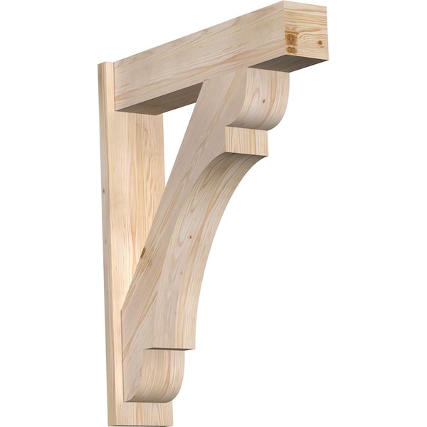 Ekena Millwork Olympic Block Smooth Outlooker, Douglas Fir, 7 1/2"W x 32"D x 40"H OUT08X32X40OLY05SDF - main